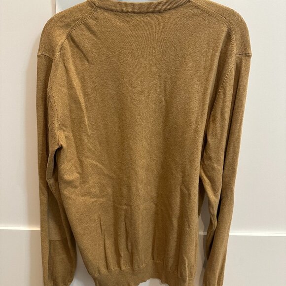 French Connection Camel Crewneck Sweater S - Picture 2 of 2